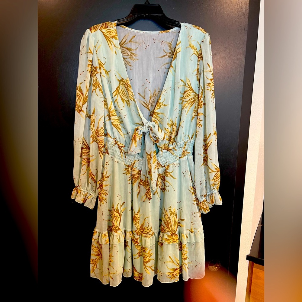 Tie Front Dress